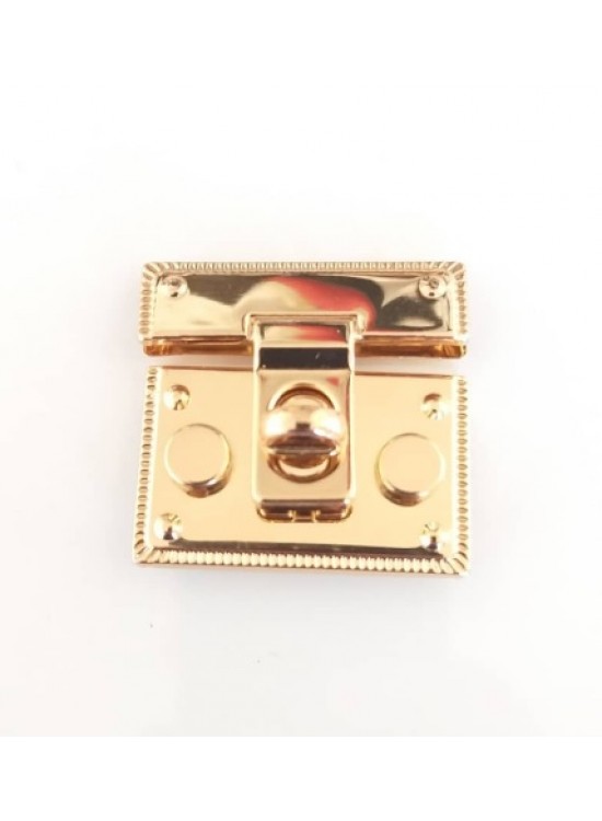 Çanta Aksesuar Light Gold Renk Kilit No:17