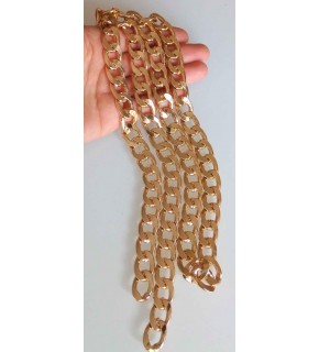 Çanta Aksesuar Light Gold Renk Klasik Çanta Zinciri 150 Cm