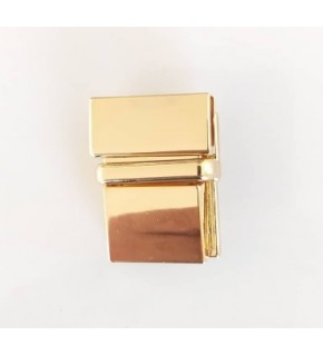 Çanta Aksesuar Light Gold Renk Vidalı Kilit No:18