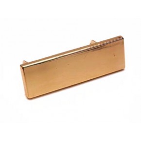 Çanta Aksesuar Light Renk 4x1  Cm Düz Model Plaka Süs
