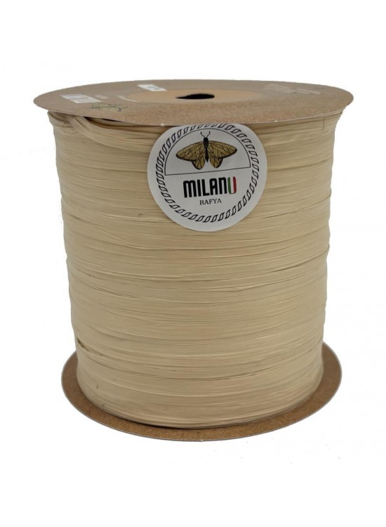 Çanta Aksesuar Milano Rafya Koyu Krem  Renk 100 gr (NO:35)