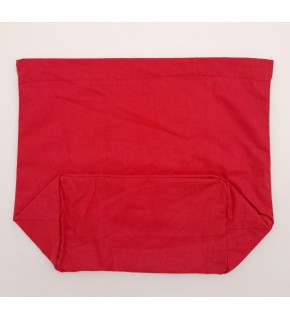 Çanta Aksesuar Örgü Çantaya Hazır Astar Tabanlı 22x12 cm Kırmızı Renk
