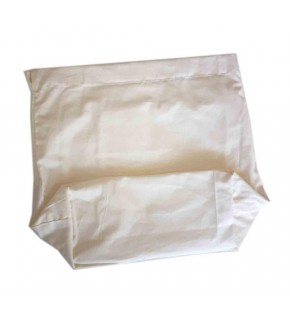 Çanta Aksesuar Örgü Çantaya Hazır Astar Tabanlı 22X12Cm Krem