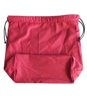 Çanta Aksesuar Örgü Çantaya Hazır Astar Tabanlı Büzgülü 22X12Cm Bordo