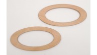 Çanta Aksesuar Oval Model 9x19.5 cm Açık Ahşap Renk Ahşap Çanta Sapı