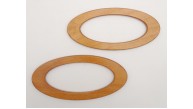 Çanta Aksesuar Oval Model 9x19.5 cm Ahşap Renk Ahşap Çanta Sapı