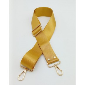 Çanta Aksesuar Polyester Kolon 120X4 Cm Hardal Light Gold Metalli
