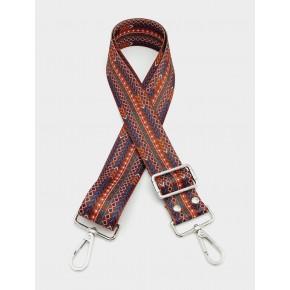 Çanta Aksesuar Polyester Kolon 120X4 Cm No:1 Gümüş Metalli