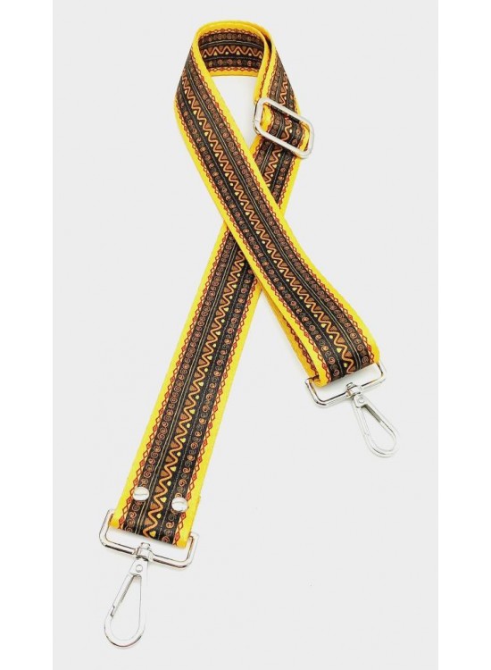 Çanta Aksesuar Polyester Kolon 120X4 Cm No:11 Gümüş Metalli