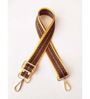 Çanta Aksesuar Polyester Kolon 120X4 Cm No:11 Light Gold Metalli