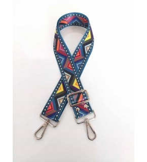 Çanta Aksesuar Polyester Kolon 120X4 Cm No:12 Gümüş Metalli