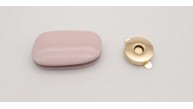 Çanta Aksesuar Pudra Renkli Light Gold Mıknatıslı Kilit