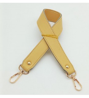 Çanta Aksesuar Sarı Renk 42X2.5 Cm Kancalı Sap Light Gold Metalli