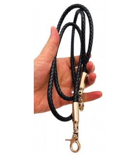 Çanta Aksesuar Siyah Renk 120 cm  Tek Örme Çanta Sapı Light Gold  Metal