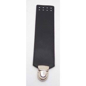 Çanta Aksesuar Siyah Renk 25X6 Cm Çanta Kapağı