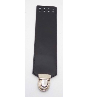 Çanta Aksesuar Siyah Renk 25X6 Cm Çanta Kapağı