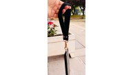 Çanta Aksesuar Siyah  Renk Pamuklu  Telefon Bilek Askısı, Telefon Zinciri, Telefon Askısı, Tüm Telefon Kılıfları İçin Uygundur