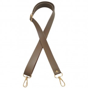 Çanta Aksesuar Suni Deri Ayarlı Çanta Sapı 120x2.4 cm Vizon Renk Light Gold Metalli