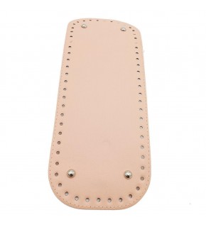 Çanta Aksesuar Suni Deri Pudra Renk 32X12 cm Dikdörtgen Çanta Tabanı