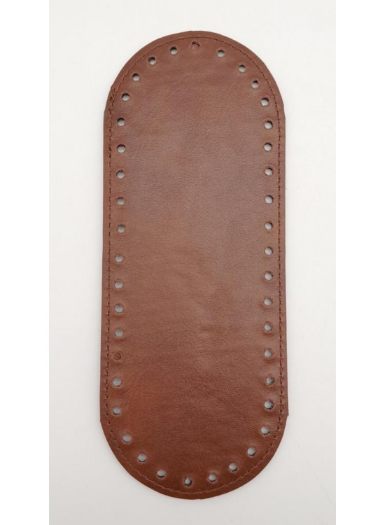 Çanta Aksesuar Suni Deri Taba Renk 20X8 cm Oval Çanta Tabanı