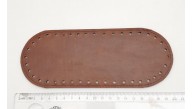 Çanta Aksesuar Suni Deri Taba Renk 20X8 cm Oval Çanta Tabanı