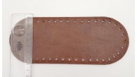 Çanta Aksesuar Suni Deri Taba Renk 20X8 cm Oval Çanta Tabanı