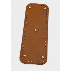 Çanta Aksesuar Suni Deri Taba Renk 30X12 cm Dikdörtgen Çanta Tabanı (Light Gold Aparatlı)