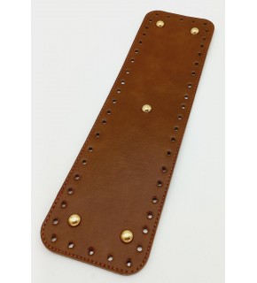 Çanta Aksesuar Suni Deri Taba Renk 35X10 cm Dikdörtgen Çanta Tabanı (Light Gold Aparatlı)