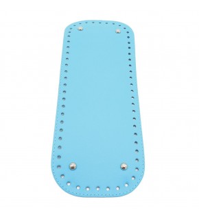 Çanta Aksesuar Suni Deri Turkuaz Renk 32X12 cm Dikdörtgen Çanta Tabanı