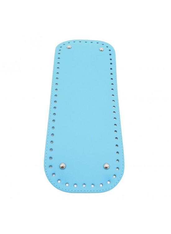 Çanta Aksesuar Suni Deri Turkuaz Renk 32X12 cm Dikdörtgen Çanta Tabanı