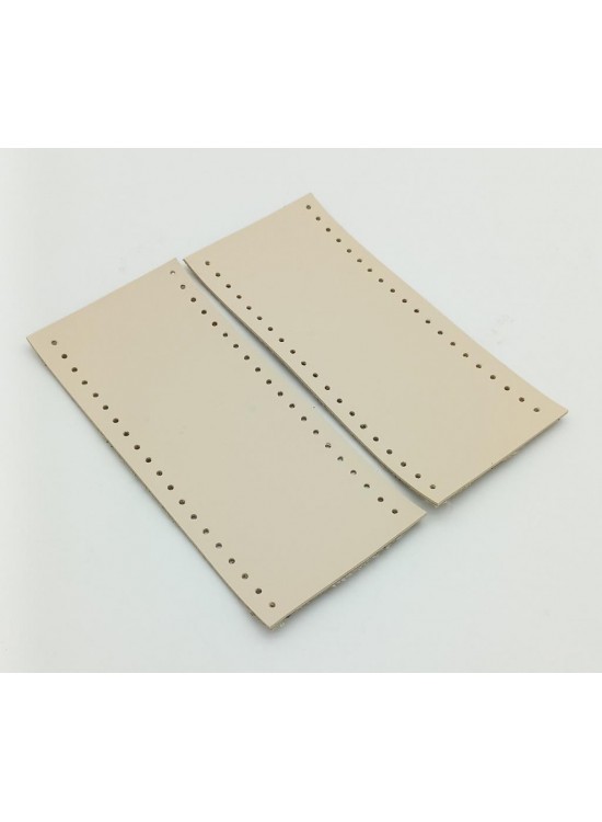 Çanta Aksesuar Suni Deri Tutma Sapı Krem Simit Sap 17x7.5 Cm