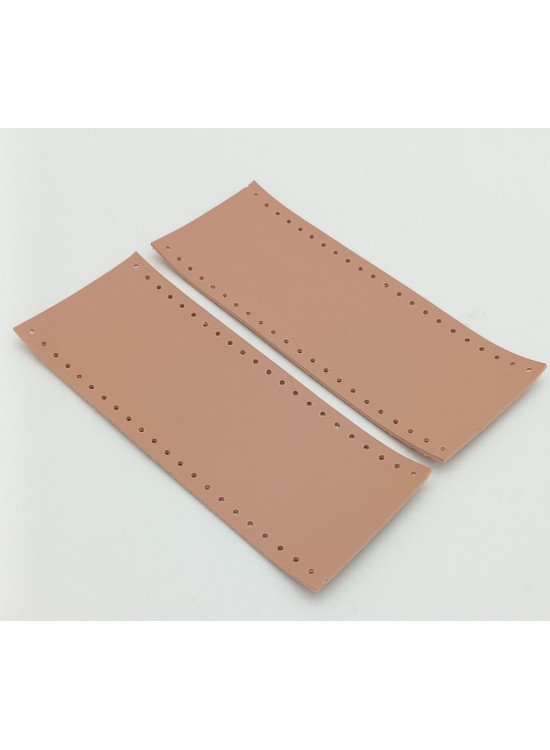 Çanta Aksesuar Suni Deri Tutma Sapı Pudra Simit Sap 17x7.5 Cm