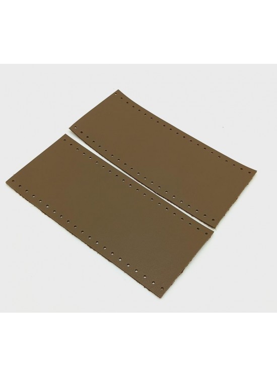 Çanta Aksesuar Suni Deri Tutma Sapı Vizon Simit Sap 17x7.5 Cm
