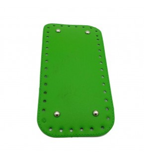 Çanta Aksesuar Suni Deri Yeşil Renk 25X12 cm Dikdörtgen Çanta Tabanı