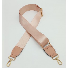 Çanta Aksesuar Suni Derili Polyester Kolon 120X4 Cm Pudra Light Gold Metalli