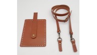 Çanta Aksesuar Taba Gerçek Deri 130x1.5 cm Ayarlı Saplı Mini Bag Çanta Seti Antik Metalli