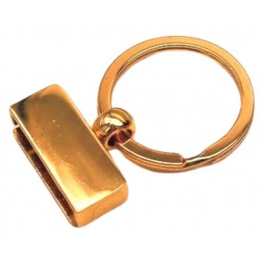Çanta Aksesuar Vidalı Anahtarlık Aparatı Light Gold  Renk