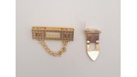 Çanta Aksesuar Zincirli Light Gold Kilit
