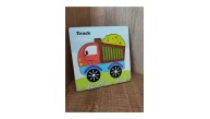 Ankebut Mini 4 Parça Kamyon Ahşap Puzzle