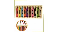 Ankebut Oyuncak Ahşap Pastel Boya İngilizce Eşleştirme Oyu