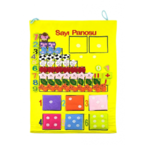 Anki Cırtlı Sayı Pano And-5124