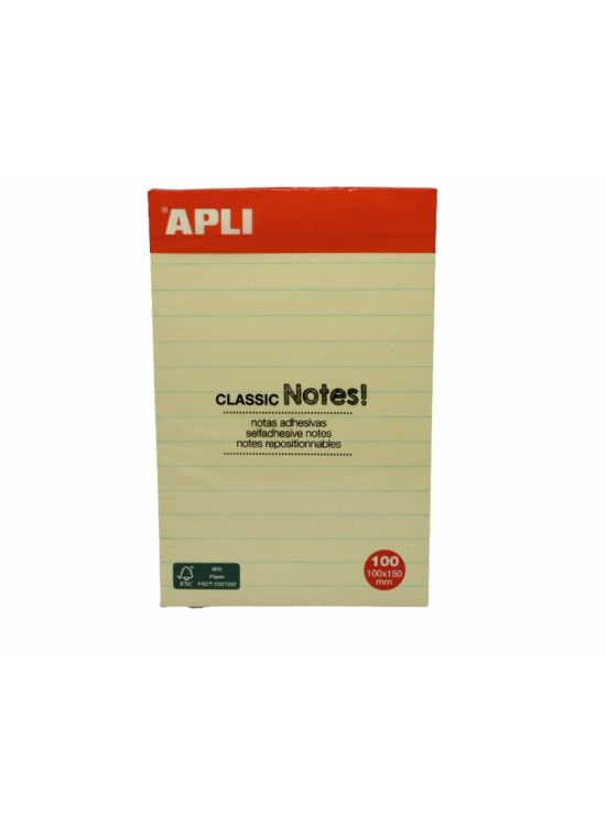 Apli Yapışkanlı Not Kağıdı 100x150 13370