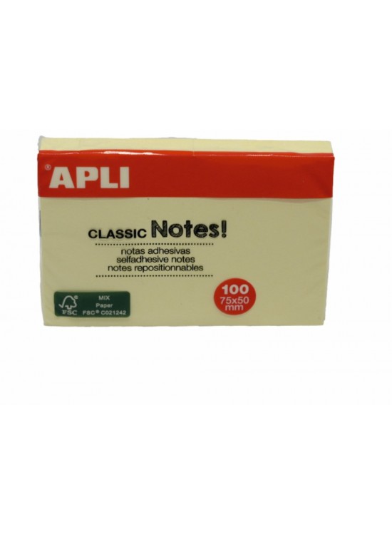 Apli Yapışkanlı Not Kağıdı 75x50 10971 (1 Adet)