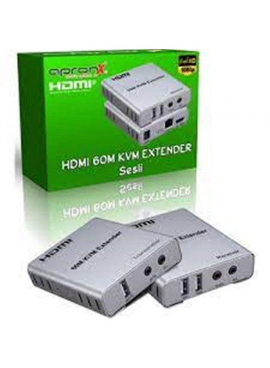 Apronx APX-USB60M 60M Cat5e-Cat6 60metre USB Full HD Extender