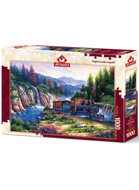 Art Puzzle 1000 Parça Trenle Yolculuk 4233