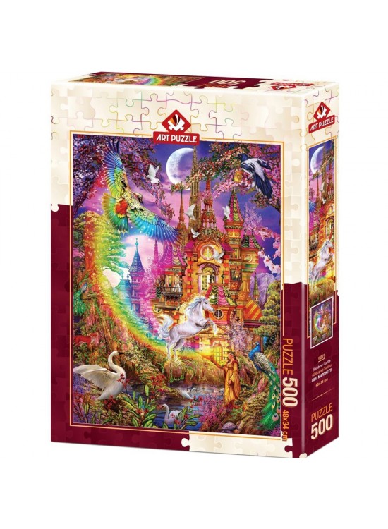 Art Puzzle 500 Parça Gökkuşağı Şatosu  5075
