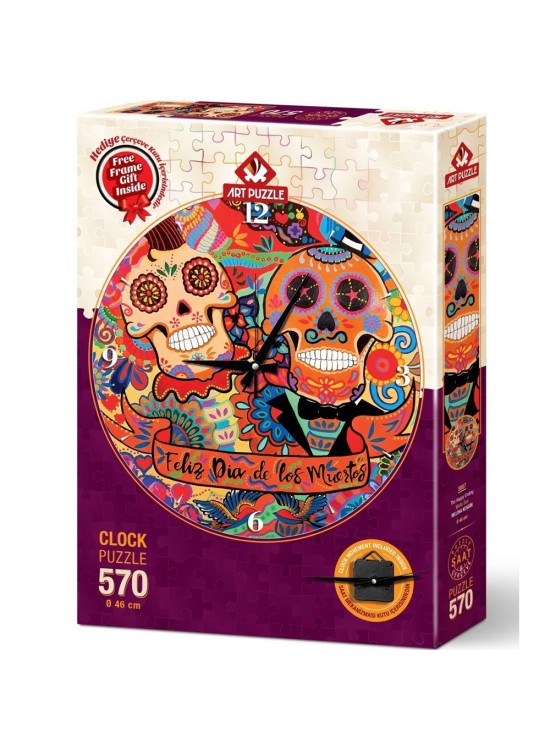 Art Puzzle 570 Parça Mutlu Son Saat 5007