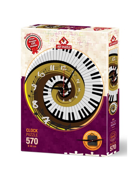 Art Puzzle 570 Parça Zamanın Ritmi Saat 5006
