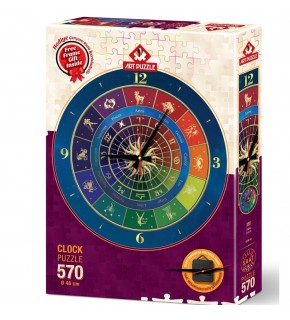 Art Puzzle 570 Parça Zodyak Saat 5001