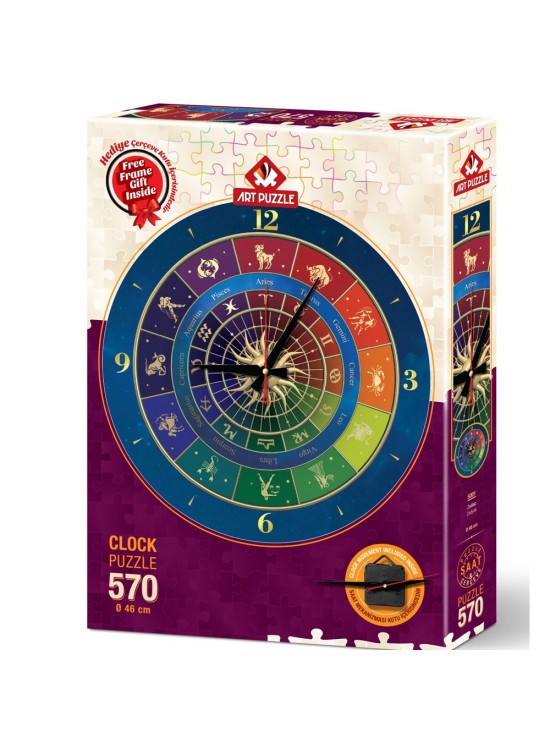 Art Puzzle 570 Parça Zodyak Saat 5001